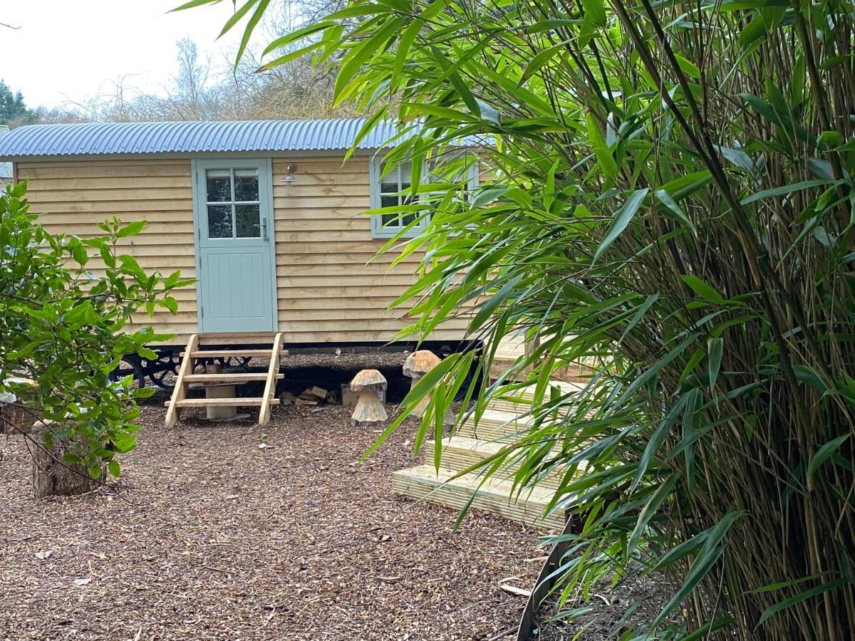 Chez Maurice Luxury Shepherds Hut With Bath And Hot Tub Kelling Bagian luar foto